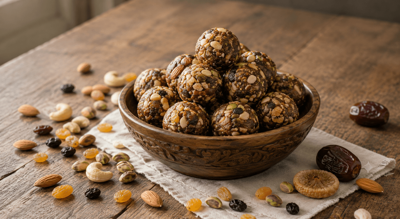 Dry fruit Laddu