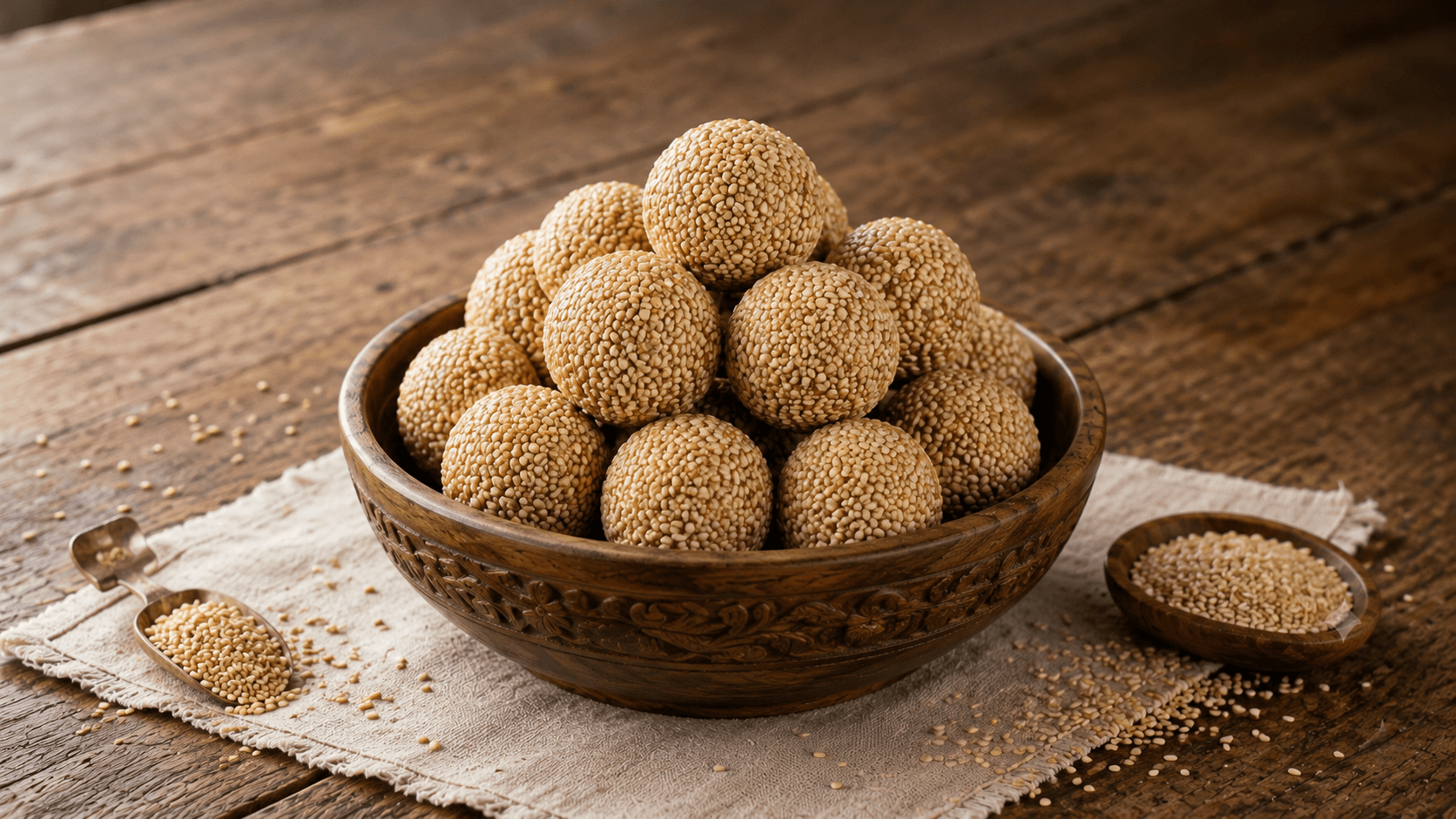 Nuvvula Laddu (Sesame Laddu)