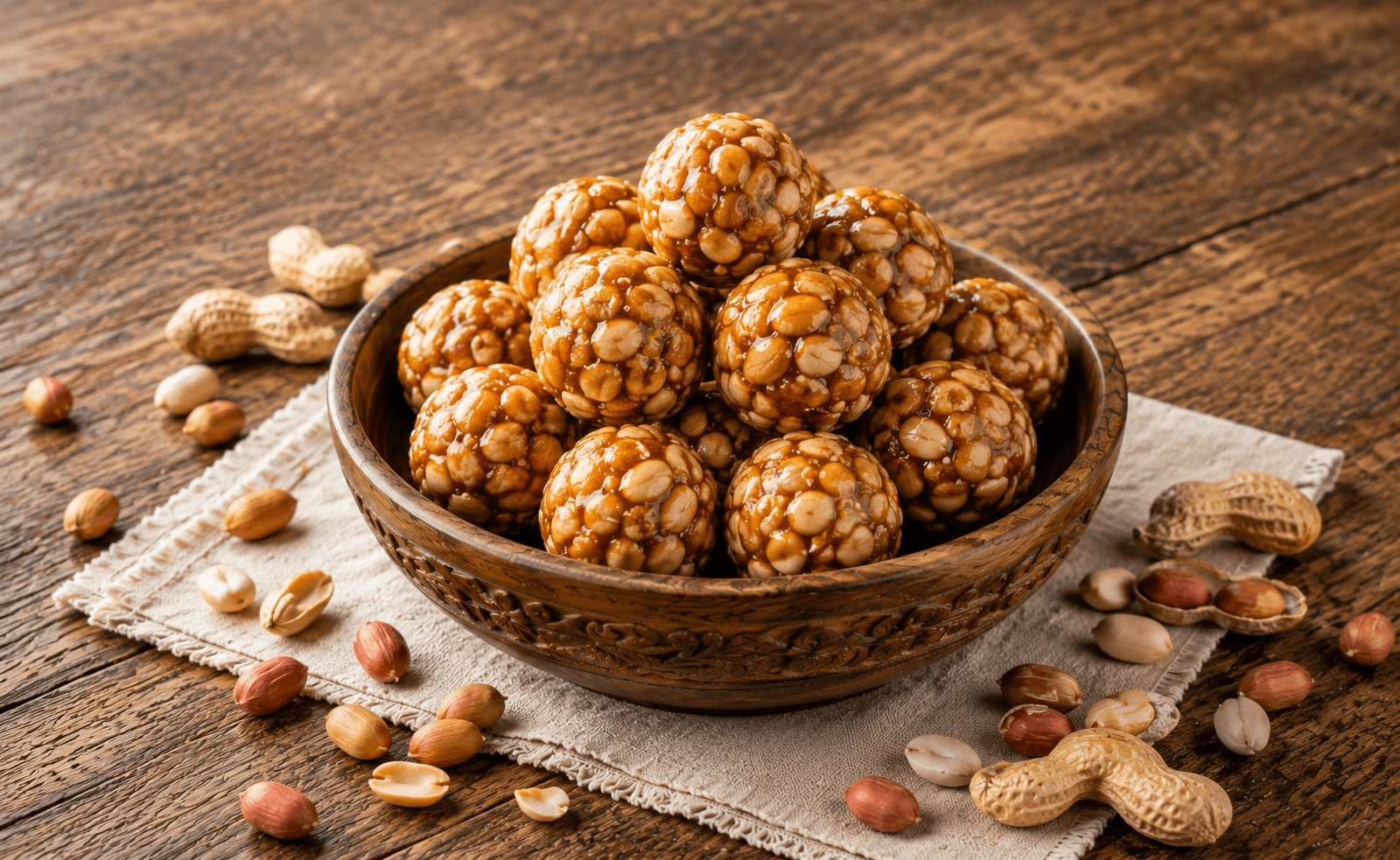 Palli Laddu (Peanut Laddu)