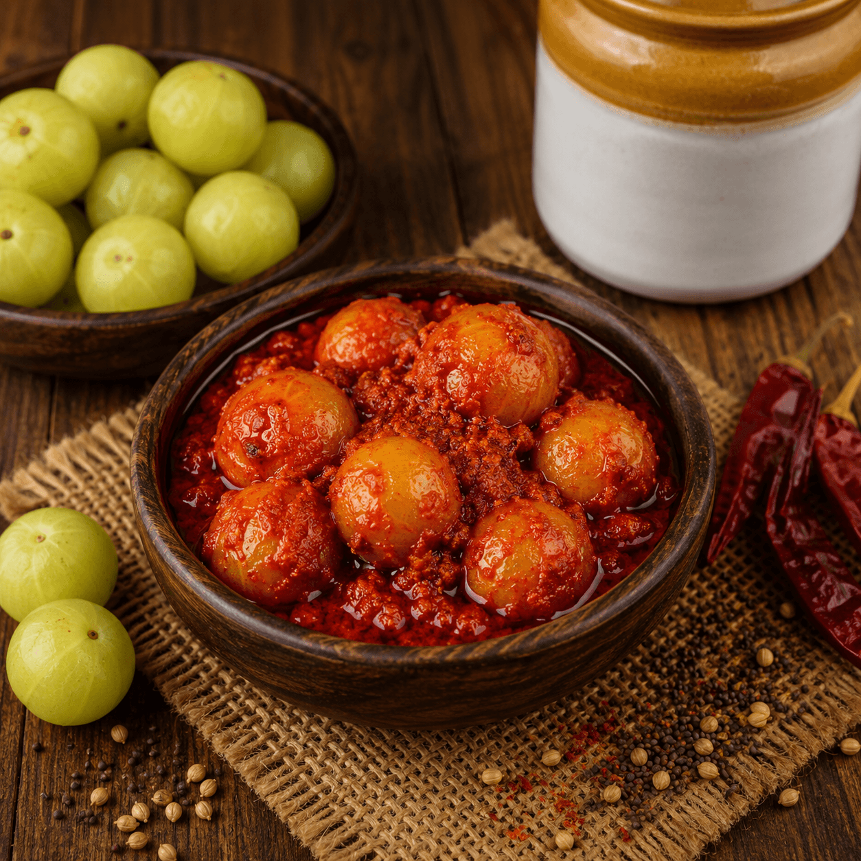 Usirikaya Avakaya (Amla Pickle)