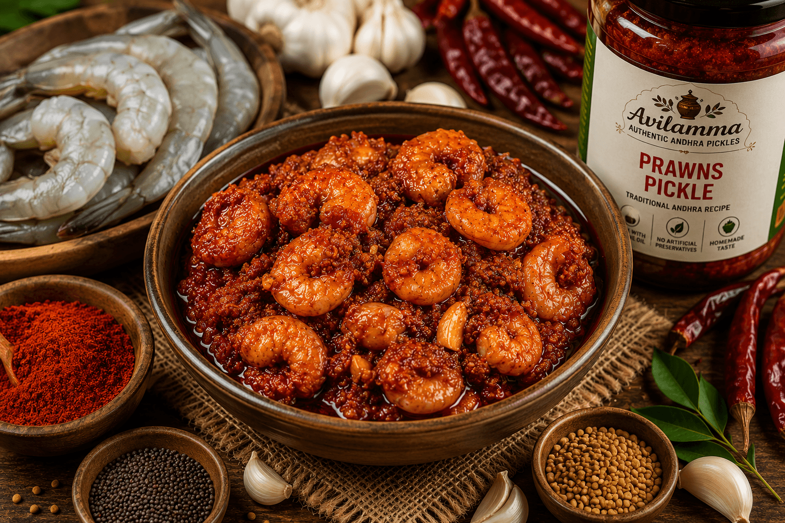 Prawns Pickle
